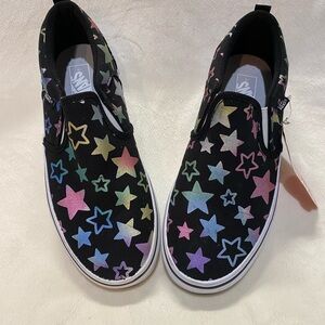 Vans Unisex Asher Foil Stars Sneaker New without Box
